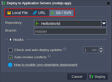 Node.js Uygulama Dağıtımı